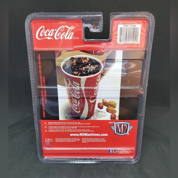 M2 Coca-Cola 1972 Chevrolet Camaro Z/28 1:64 Die-cast Collectible Car 2021 - Picture 6 of 9